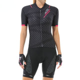 Short-sleeve cycling clothes suit women's team uniform