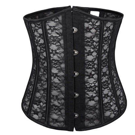 Lace breathable corset tight belly trimming