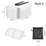 Outdoor lunch box foldable tableware camping bento box