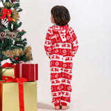 Christmas parent-child one-piece pajamas