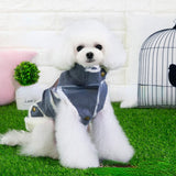 Dog clothes autumn and winter dog clothes wholesale British splicing Teddy Chenery vest