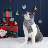 Christmas Cat scarf wool cat Bib pet universal dog clothes collar decoration