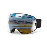 Double-layer anti-fog goggles