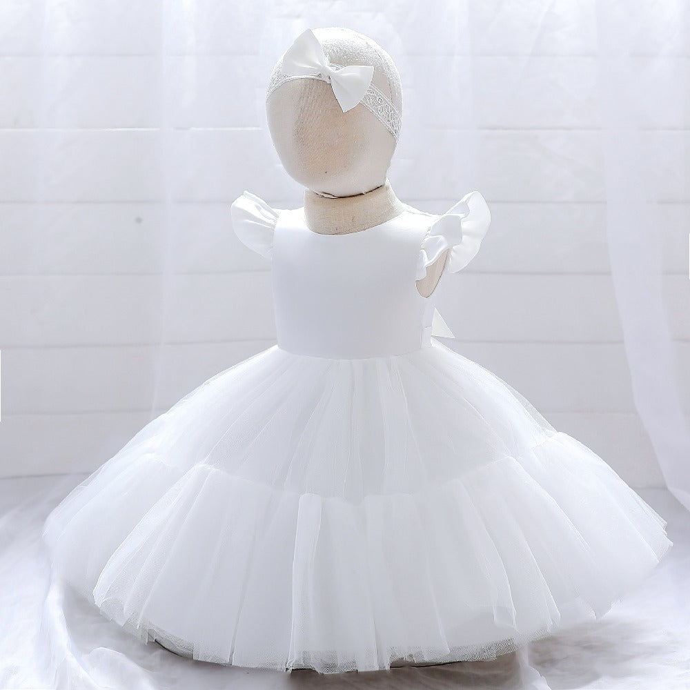 New Children's Dress Wedding Dress Pompous Skirt