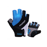 Men's and women's Mountain bike silicone half finger gloves