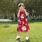 Cotton parent-child Floral Dress