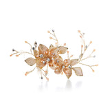 Pretty Alloy Hairpins With Imitation Pearl AH17042