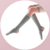 Yoga socks female non-slip long tube beginner dance thigh high socks