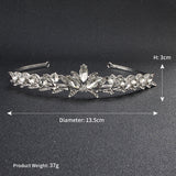 Bridal tiara crystal crown