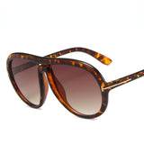 Large rim sunglasses women's fashion vintage sunglasses