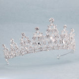 Bridal tiara Baroque vintage rhinestone crown