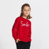 Simple pullover sweater long sleeve parent-child outfit For Mom And Me