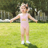 Family Pack nylon printing parent-child swimsuit