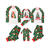 Family Matching baby children parent-child pajamas suit