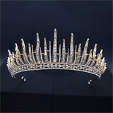 Bridal tiara alloy rhinestone vintage crown