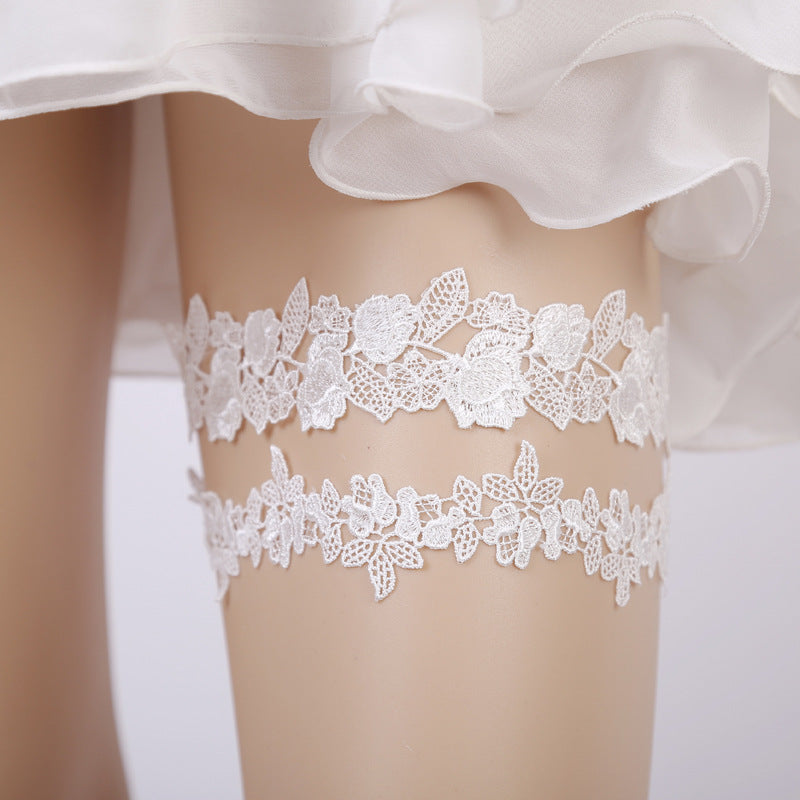 Bridal garter handmade wedding accessories