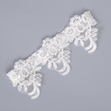 Bride lace flower Garter