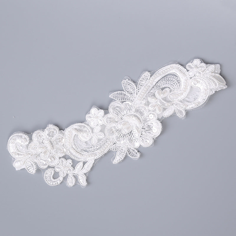 Bridal lace garter wedding accessories