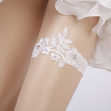 Bride flowers garter wedding accessories