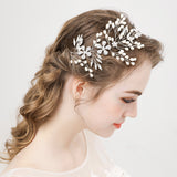 Bridal handmade headwear flower hair band wedding accessories