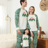 Printed homewear parent-child Christmas pajamas