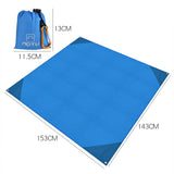 Camping tent waterproof and packable picnic mat