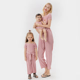 Parent-child chiffon jumpsuit For Mom And Me
