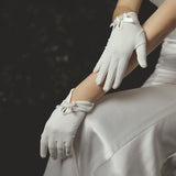 New Bridal wedding simple gloves