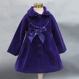 Short Woolen Coat Girl's Windbreaker Autumn/winter Short Style