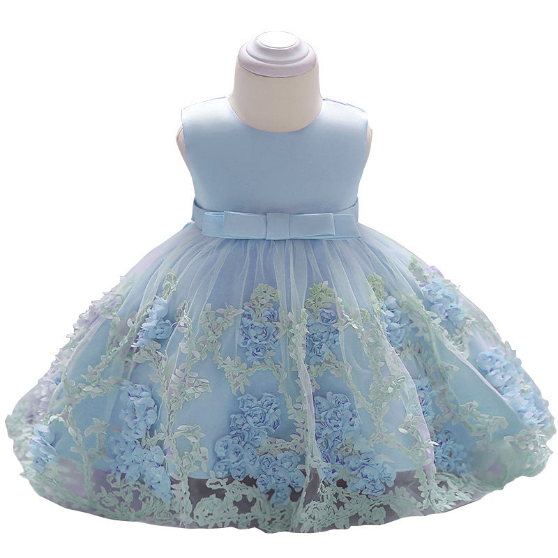 New First Birthday Dress Lolita Dress Flower Princess Dress