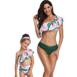 Parent-child swimsuit flying mother and daughter swimsuit for Mom and Me