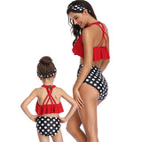 Parent-child swimsuit flying mother and daughter swimsuit for Mom and Me