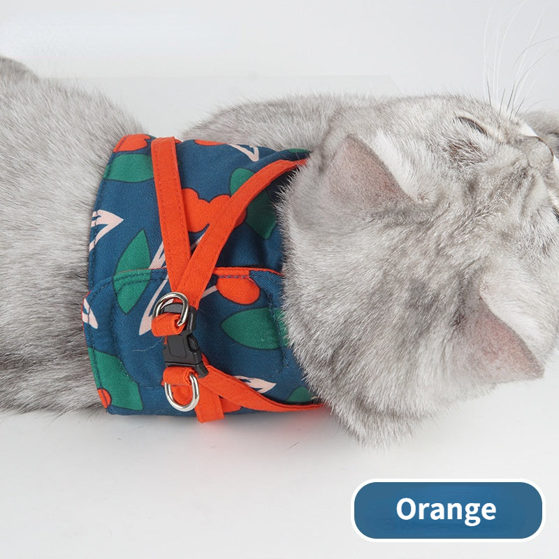 Pet supplies cat universal vest hand holding rope chest strap