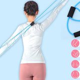 Chest expander beauty back yoga elastic belt pull fitness stretching equipment