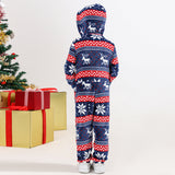 Family Matching Christmas home wear printed parent-child outfit