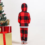 Parent child clothing hooded pajamas