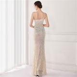 New Fashion Women's Sexy Sequin Evening Dress Party Dress