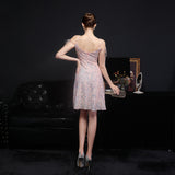 New Fashion Women Sexy Sleeveless Spaghetti Strap A-line Homecoming Dresses