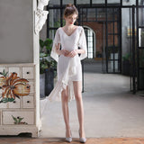 New Style Short Sleeve Prom Dress  Evening Dress