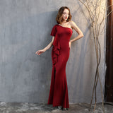 New style buttock Fit Long Dress Party Evening Dress