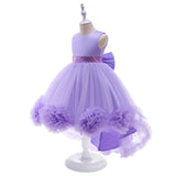 New Children's Dress Princess Dress Girl Flower Train Dress Piano Performance Pompous Dress