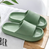 summer outdoor slip-on slippers couple bathroom non-slip home fashion platform slippers for Women and Men
