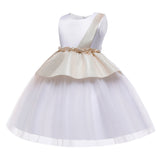 Children's Dress Girl Birthday Princess Dress Flower Girl Wedding Little Girl Host Piano Performance Dress