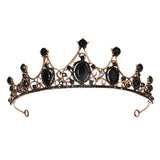 Bridal hollow alloy rhinestone tiara