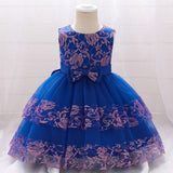 New Children's Dress Sleeveless Cake Skirt Voluminous Gauze Dress For Girls