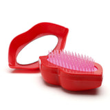 Plastic hairdressing comb portable CIS hair comb massage comb health care massage comb non knotting lip comb