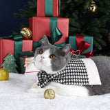 Thousand bird shawl scarf cat Bib dog Winter Christmas decoration