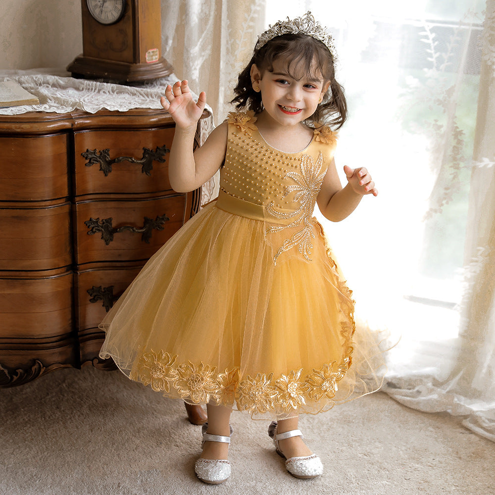 Baby Girl Clothes 1 Year Birthday Party Dresses | Princess Dress Baby 1 Year  - Girl - Aliexpress