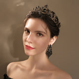 Vintage tiara alloy diamond crown