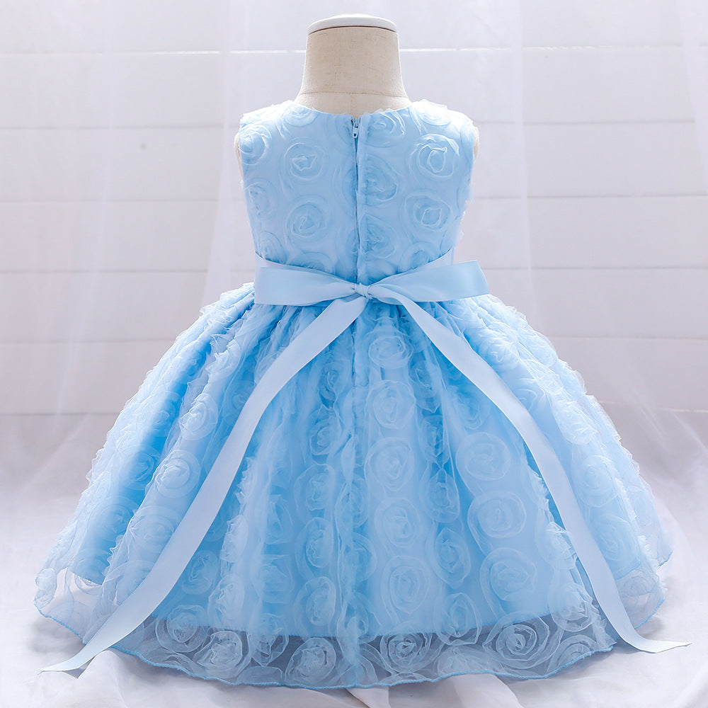 New Girl's Dress Dress For Baby's First Birthday Princess Dress For Girl's Piano Performance Dress